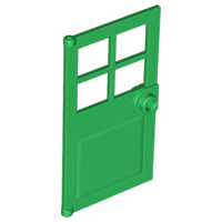 LEGO® los onderdeel Deur in kleur Groen 60623