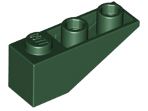 LEGO® los onderdeel Dakpan Omgekeerd Donkergroen 4287