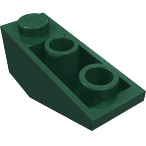LEGO® los onderdeel Dakpan Omgekeerd Donkergroen 4287