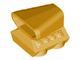 Plaatje in Gallery viewer laden, LEGO® los onderdeel Voertuig in kleur Parel Goud 50943