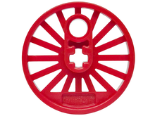 Plaatje in Gallery viewer laden, LEGO® los onderdeel Wiel in kleur Rood 85489a
