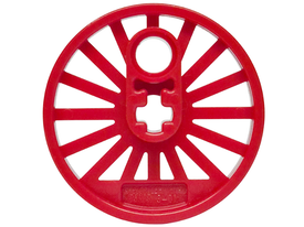 LEGO® los onderdeel Wiel in kleur Rood 85489a