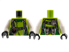 LEGO® los onderdeel Lijf met Motief Limoen 973pb0686c01