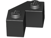 Plaatje in Gallery viewer laden, LEGO® los onderdeel Steen Aangepast in kleur Zwart 87620