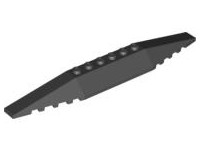 LEGO® los onderdeel Wig in kleur Zwart 30382