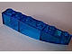 LEGO® onderdeel Dakpan Gebogen Doorzichtig Donkerblauw 42023