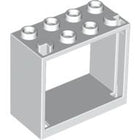 LEGO® los onderdeel Raamkozijn in kleur Wit 60598