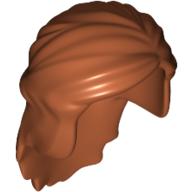 Plaatje in Gallery viewer laden, LEGO® los onderdeel Haar in kleur Donker Oranje 59363