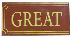 LEGO® Tegel met Motief Roodachtig Bruin 87079pb0004