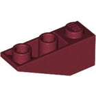 LEGO® los onderdeel Dakpan Omgekeerd Donkerrood 4287