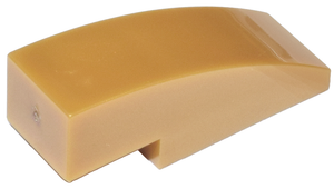 LEGO® los onderdeel Dakpan Gebogen in kleur Parel Goud 50950