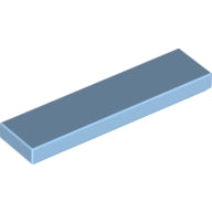 Plaatje in Gallery viewer laden, LEGO® los onderdeel Tegel Algemeen in kleur Maersk Blue 2431