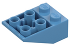 LEGO® los onderdeel Dakpan Omgekeerd Maersk Blue 3747b