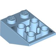 Plaatje in Gallery viewer laden, LEGO® los onderdeel Dakpan Omgekeerd Maersk Blue 3747b