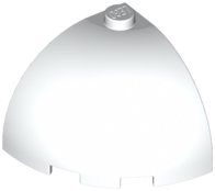 LEGO® los onderdeel Steen Rond in kleur Wit 88293