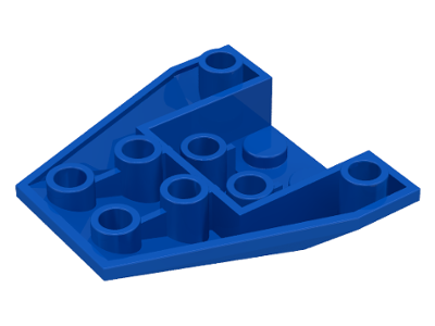 LEGO® los onderdeel Wig in kleur Blauw 4855