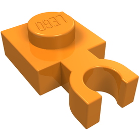 LEGO® los onderdeel Plaat Aangepast in kleur Oranje 4085b