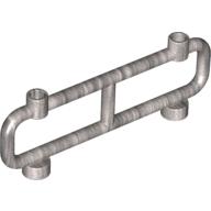 LEGO® los onderdeel Staaf in kleur Metallisch Zilver 2486