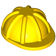 Plaatje in Gallery viewer laden, LEGO® los onderdeel Hoofddeksels in kleur Geel 3833