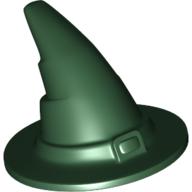 Plaatje in Gallery viewer laden, LEGO® los onderdeel Hoofddeksels in kleur Donkergroen 6131