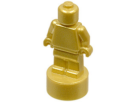 LEGO® los onderdeel Accessoire in kleur Metallic Gold 90398