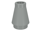 LEGO® los onderdeel Kegel in kleur Lichtgrijs 4589