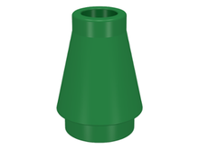Plaatje in Gallery viewer laden, LEGO® los onderdeel Kegel in kleur Groen 4589