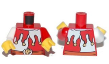 Plaatje in Gallery viewer laden, LEGO® los onderdeel Lijf met Motief Rood 973pb0675c01