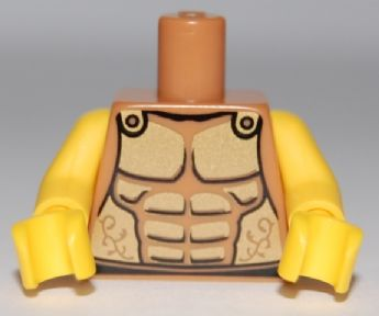 LEGO® los onderdeel Lijf met Motief Medium Noga 973pb0721c01
