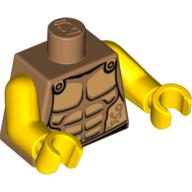 Plaatje in Gallery viewer laden, LEGO® los onderdeel Lijf met Motief Medium Noga 973pb0721c01