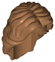 LEGO® los onderdeel Haar in kleur Medium Noga 90396