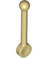 Plaatje in Gallery viewer laden, LEGO® los onderdeel Antenne in kleur Geelbruin 4593