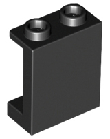 LEGO® los onderdeel Paneel in kleur Zwart 87552