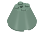 LEGO® los onderdeel Kegel in kleur Zandgroen 3943b