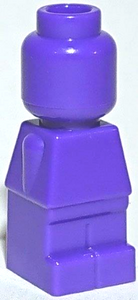 LEGO® los onderdeel Lijf Accessoire Donkerpaars 85863