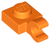 Plaatje in Gallery viewer laden, LEGO® los onderdeel Plaat Aangepast in kleur Oranje 61252