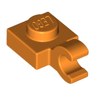 LEGO® los onderdeel Plaat Aangepast in kleur Oranje 61252