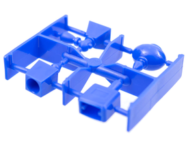 LEGO® los onderdeel Scala in kleur Blauw 6932