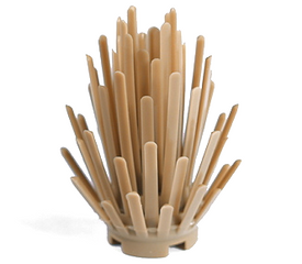 LEGO® los onderdeel Plant & Struik Donker Geelbruin 6064