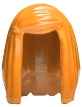 Plaatje in Gallery viewer laden, LEGO® los onderdeel Haar in kleur Donker Oranje 92083