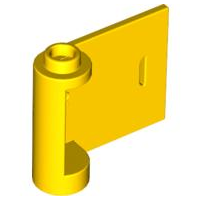 LEGO® los onderdeel Deur in kleur Geel 92263