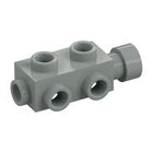 LEGO® los onderdeel Steen Aangepast in kleur Lichtgrijs 4595