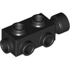 LEGO® los onderdeel Steen Aangepast in kleur Zwart 4595