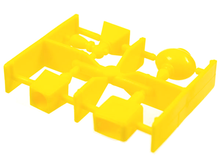 Plaatje in Gallery viewer laden, LEGO® los onderdeel Scala in kleur Geel 6932