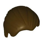 LEGO® los onderdeel Haar in kleur Donker Bruin 92081