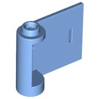 LEGO® los onderdeel Deur in kleur Medium Blauw 92263