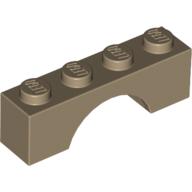 Plaatje in Gallery viewer laden, LEGO® los onderdeel Steen Boog Donker Geelbruin 3659