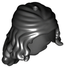 LEGO® los onderdeel Haar in kleur Zwart 92258