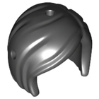 LEGO® los onderdeel Haar in kleur Zwart 92259