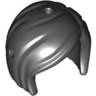 LEGO® los onderdeel Haar in kleur Zwart 92259